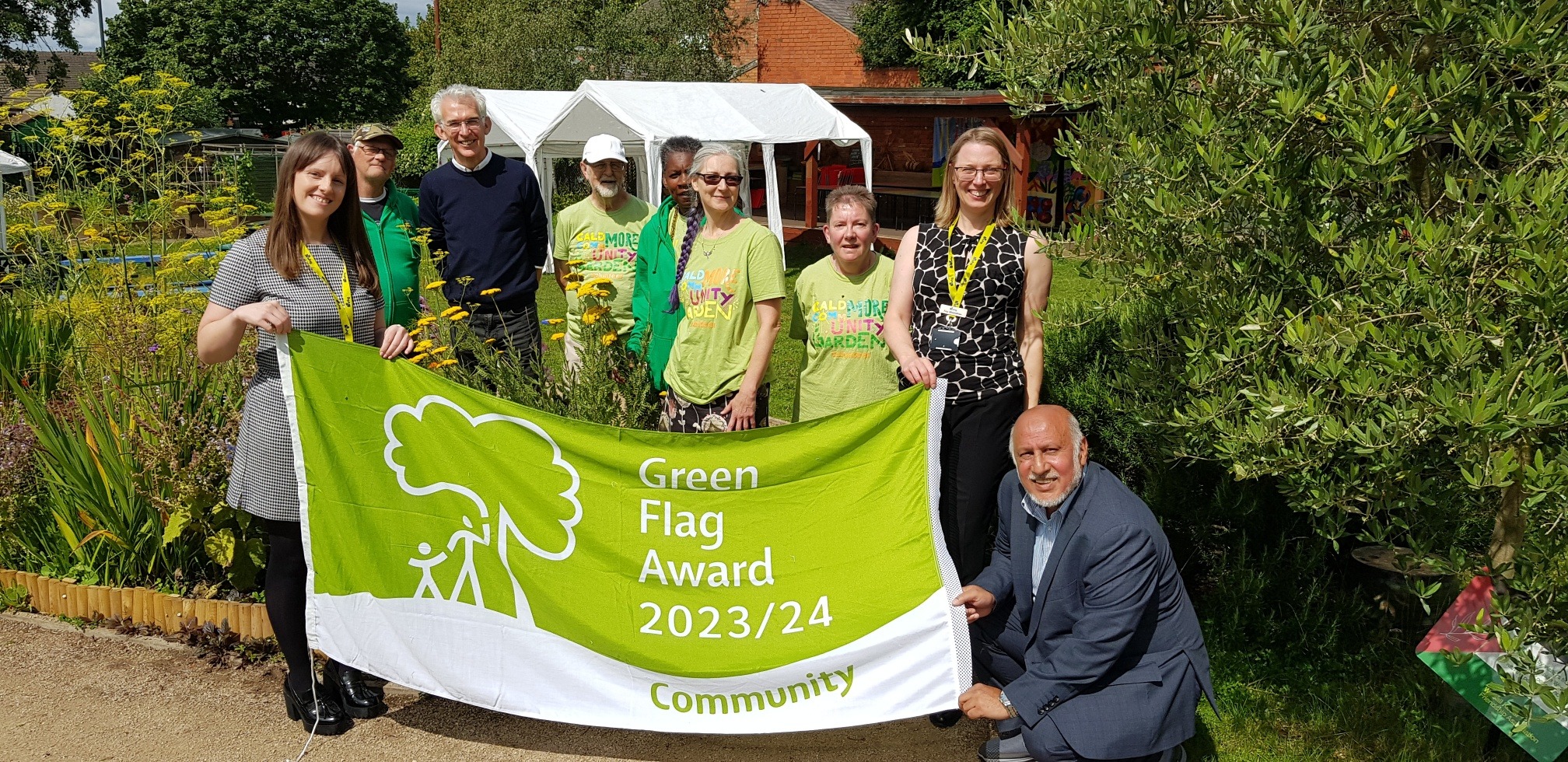 Walsall garden awarded coveted green flag for fifth year running 