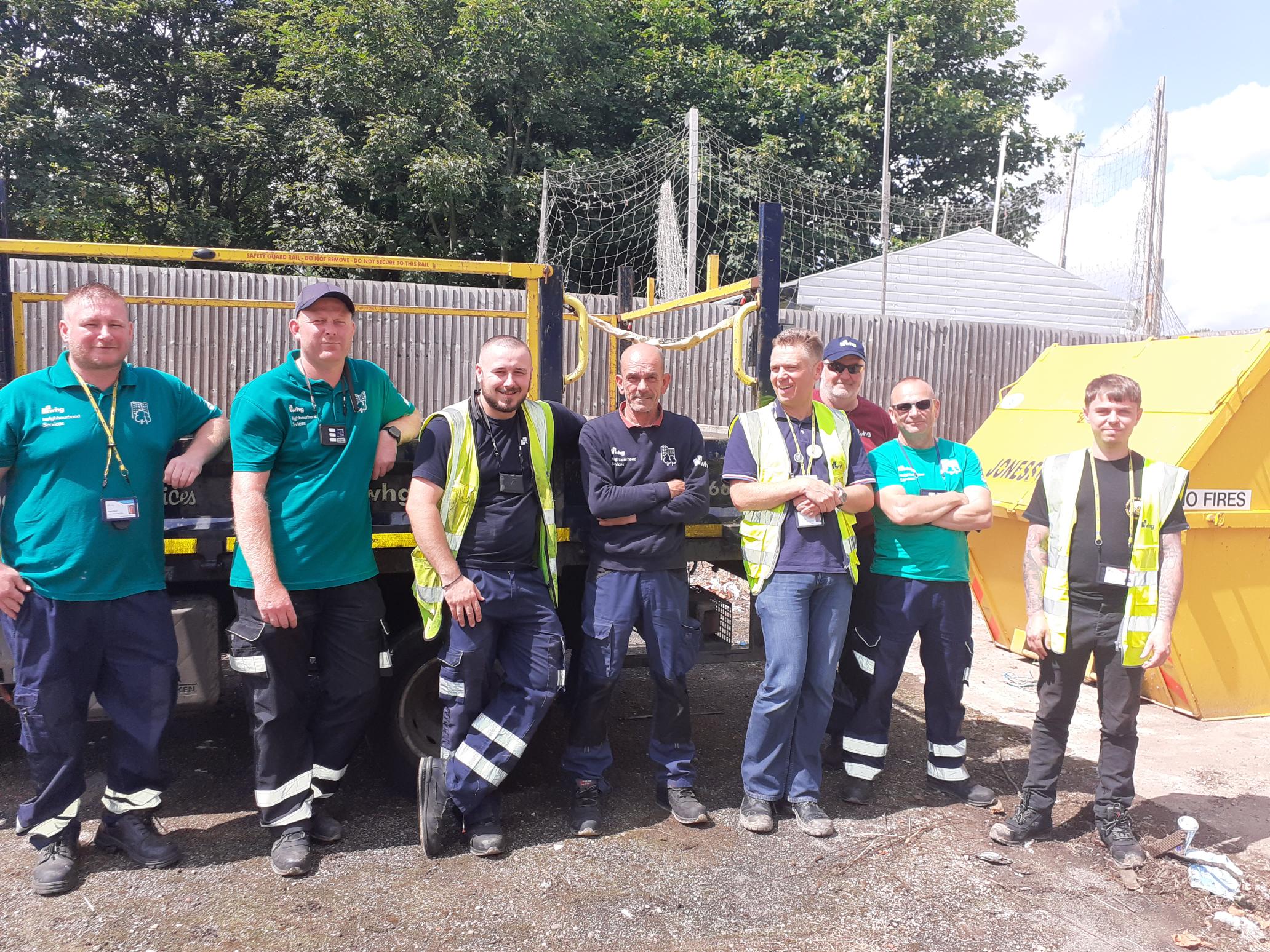 Rubbish round table leads to huge savings for whg