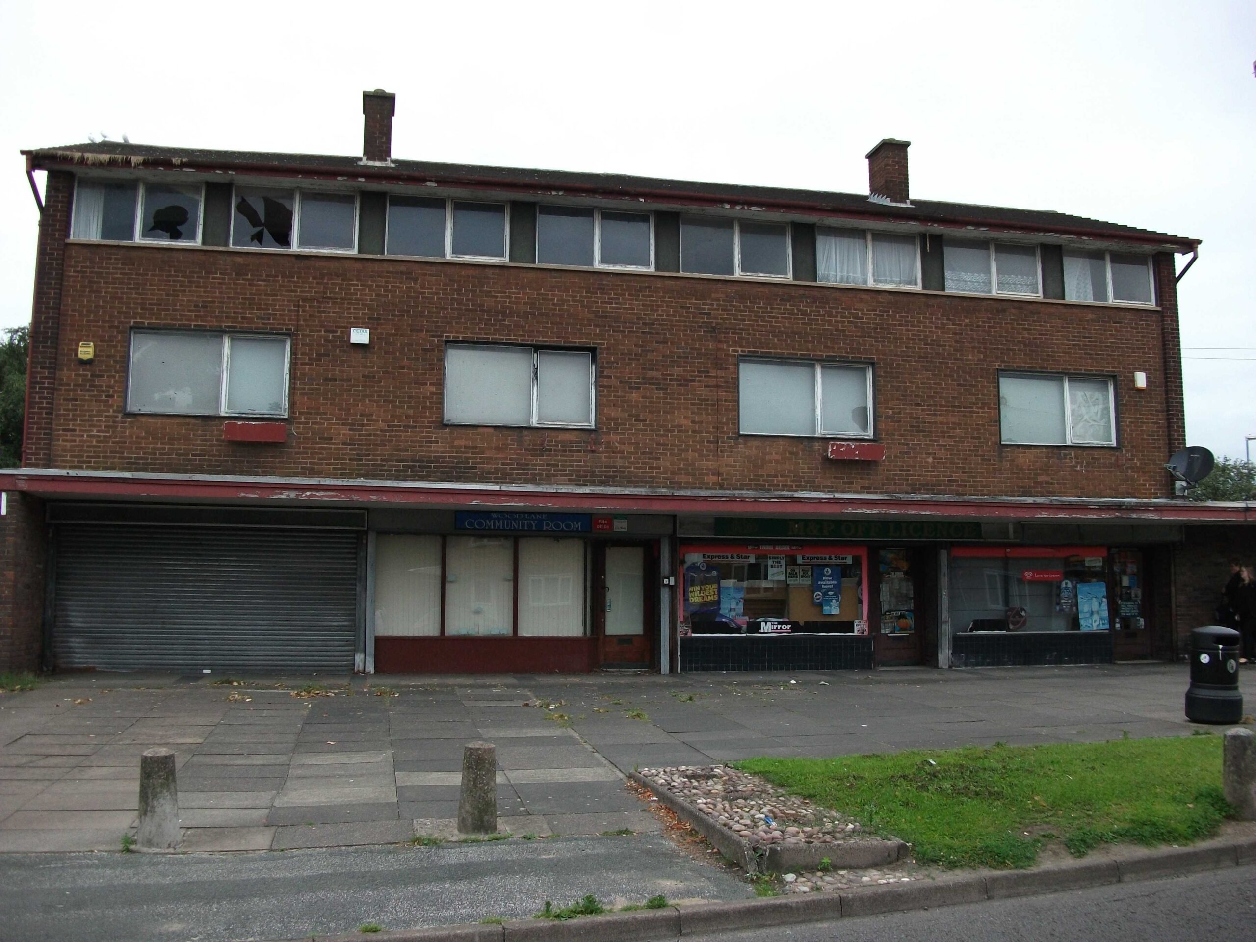 Demolition date set for derelict Willenhall shops