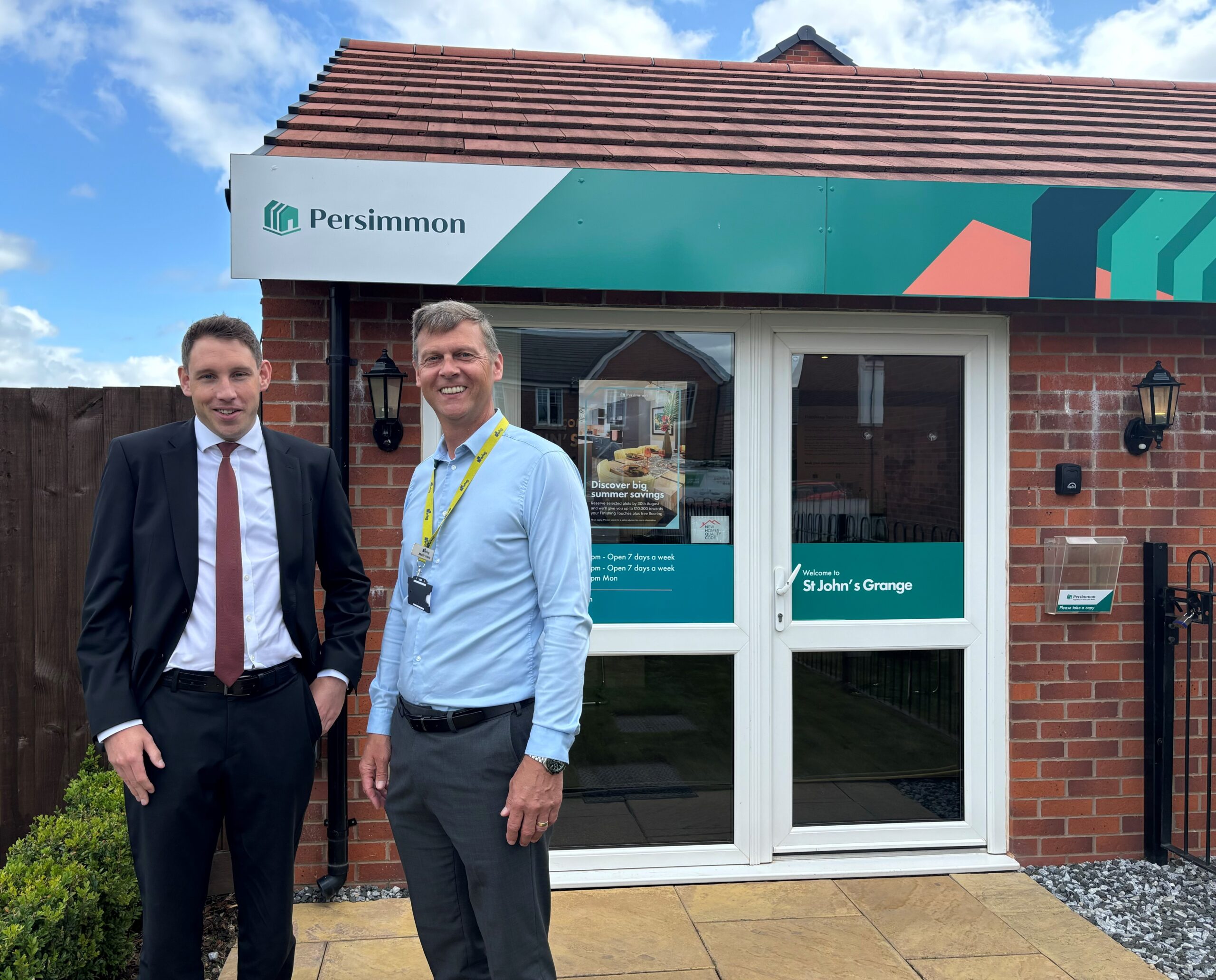 Persimmon Homes West Midlands announces partnership with whg