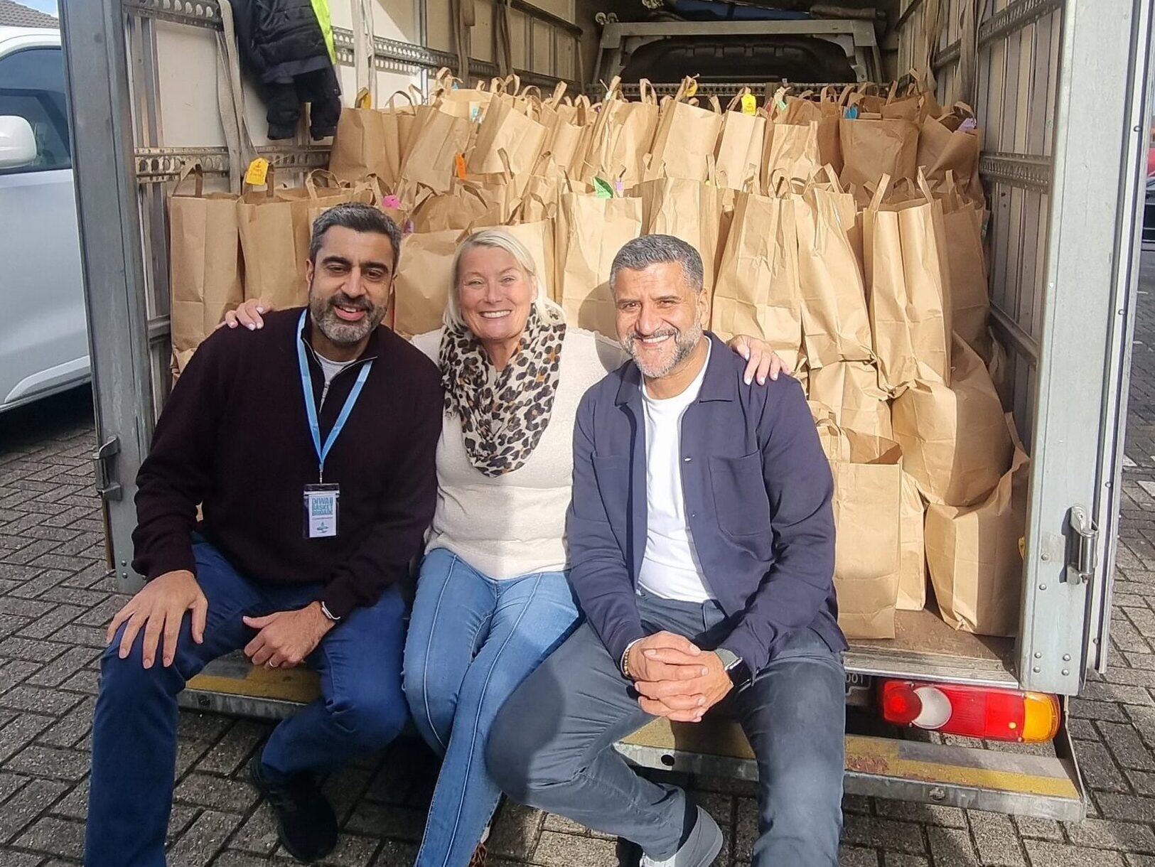 whg and local partners deliver Diwali warmth to hundreds of families