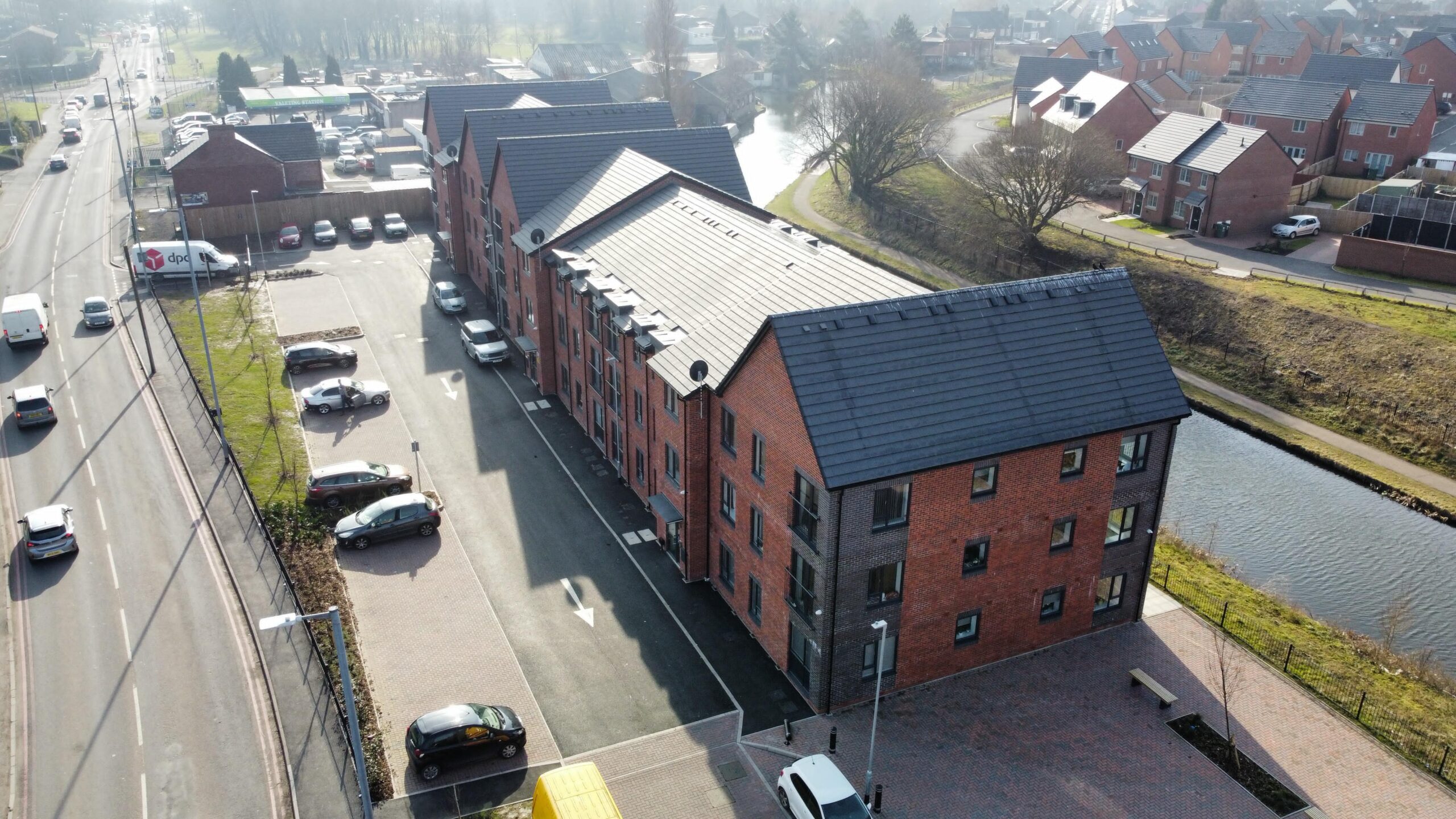 whg showcases new EPC-A homes via stunning aerial views